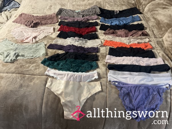 Thong Panty, Pick Your Pair Cause The Seven Day Wear