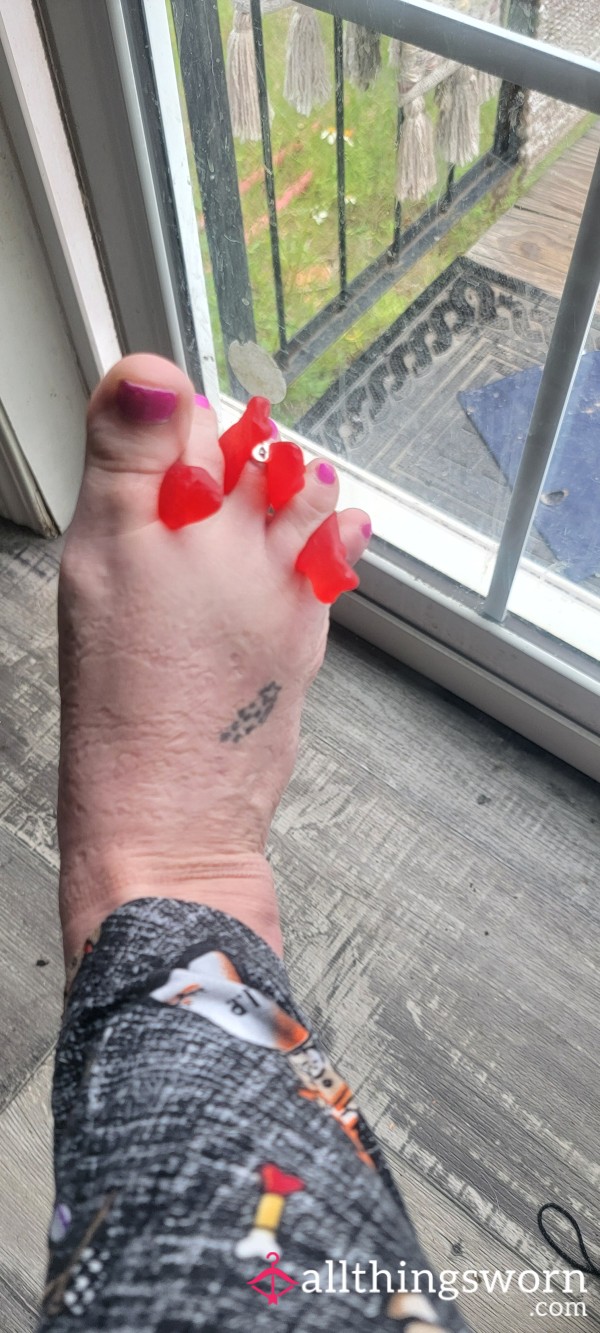 Toe Dipped Swedish Fish