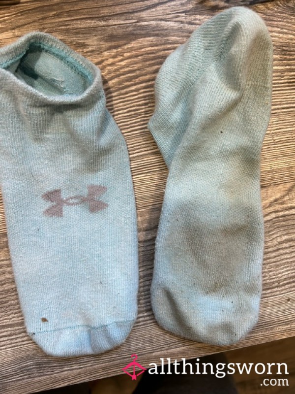 Under Armor Socks Wore For Two Days Including A 12 Hour Nursing Shift