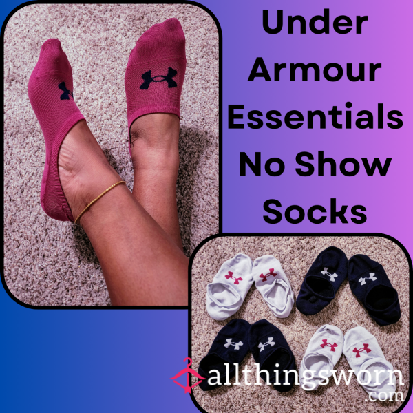 Under Armour Essentials No Show Socks