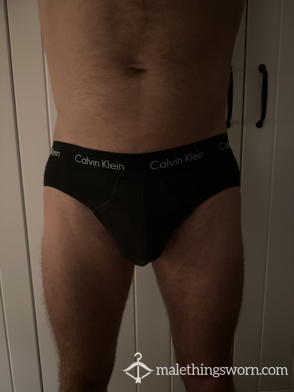 Used Black CK Briefs