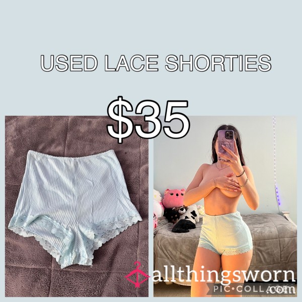 USED LACE SHORTIES