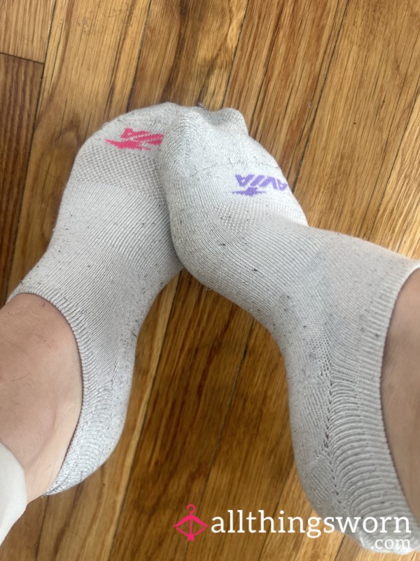 Used Mismatched Ankle Socks