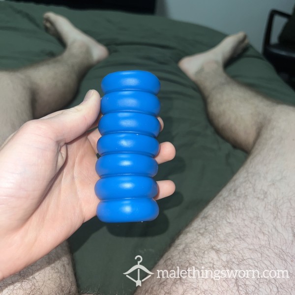 Used Stroker With Triple-Texture Pleasure Tunnel