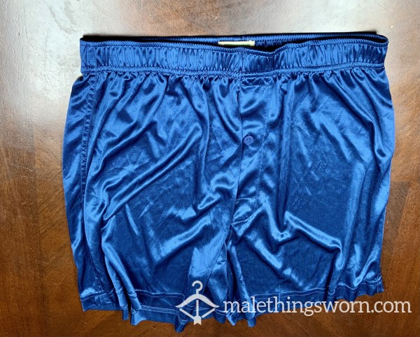 Used Sweaty Silky Shiny Boxers