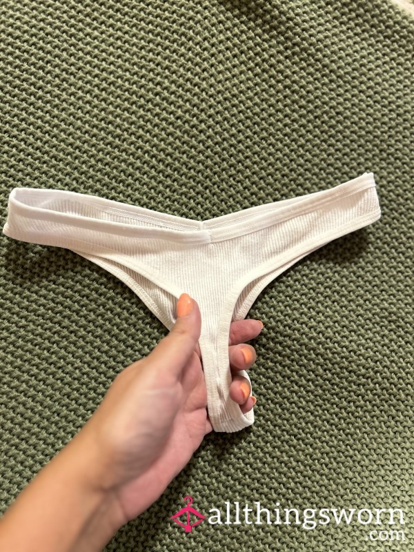 Used And Stained Thong + Video Where I Wear It