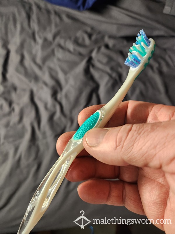 Used Toothbrushs Frozen In Piss Or Cum