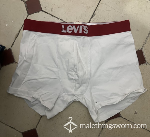 Used White Levis Boxers