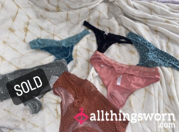 ❗️SALE❗️Hamper Panties And Thongs (Sellers Choice)