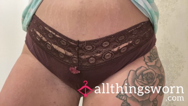 Very Used Purple Panties *US Shipping Included*