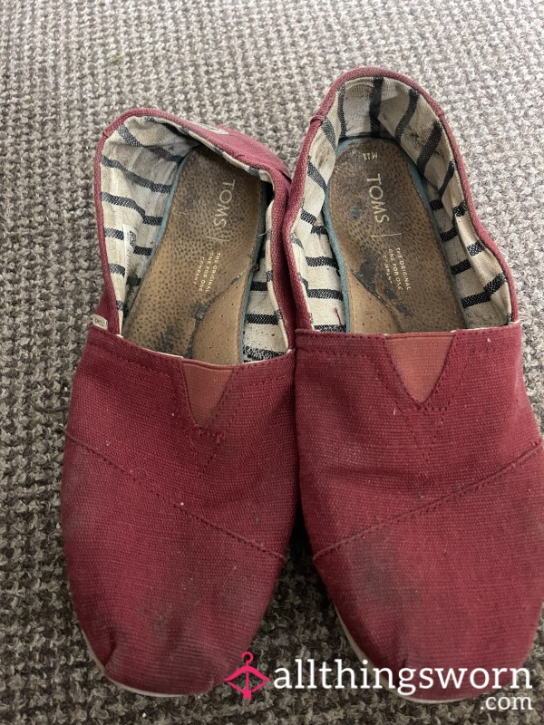 Very Well Worn Smelly Toms 🥵