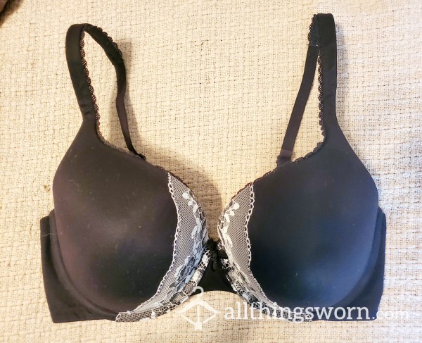 Victoria's Secret Black Padded Push Up Bra