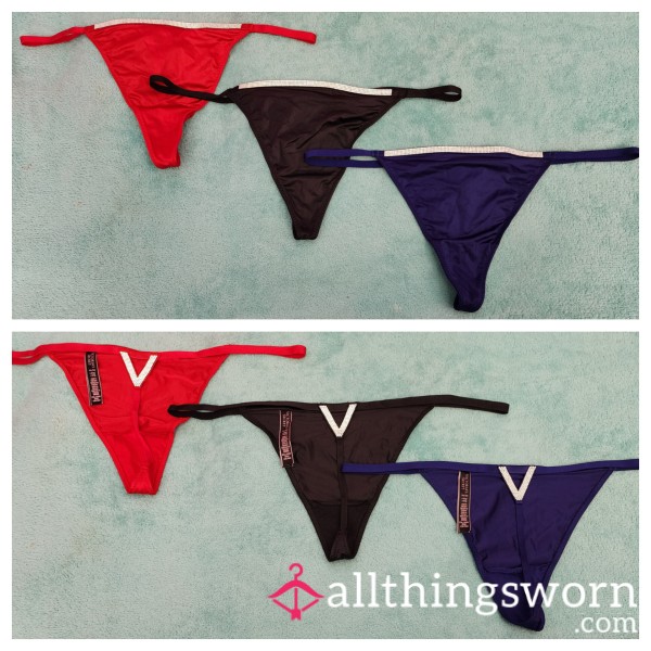 Victoria's Secret V-String Thongs - Available In 3 Colors