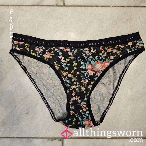 VS Flor*l Cotton Stained Bikini