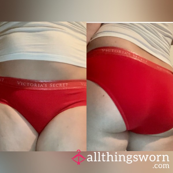 VS Red Cotton Fullback Bikini