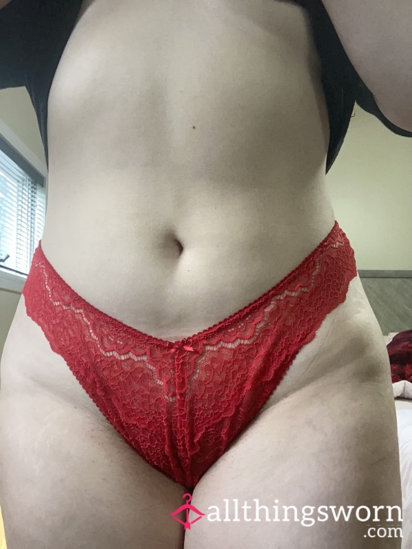 VS Red Lace Cheekie