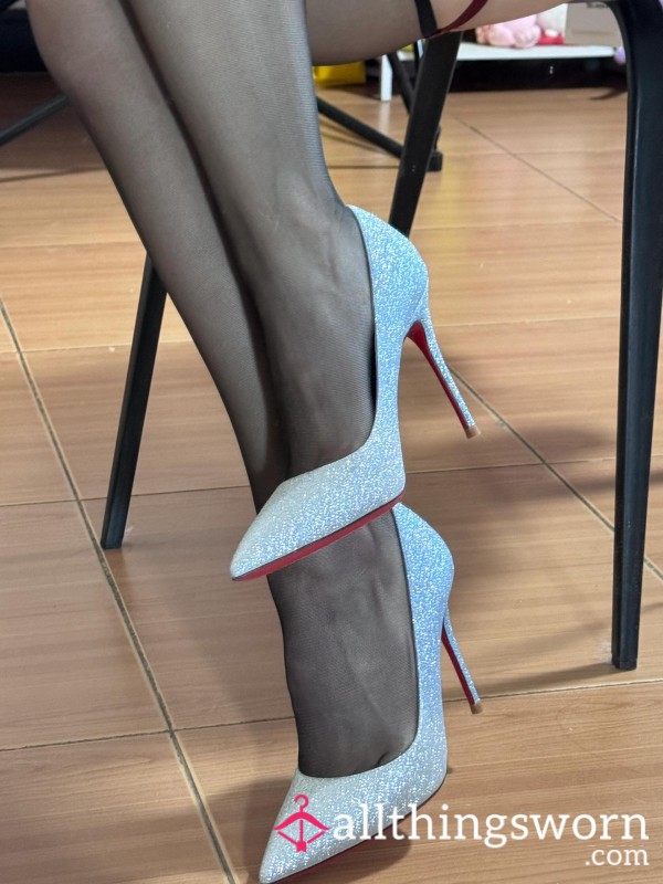 Wearing Silver High Heels For A Month