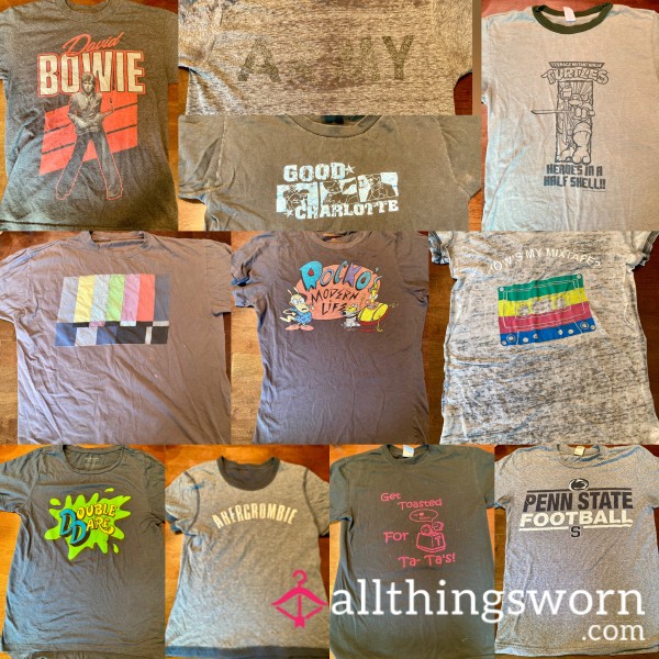 Well-loved Cotton Tshirts