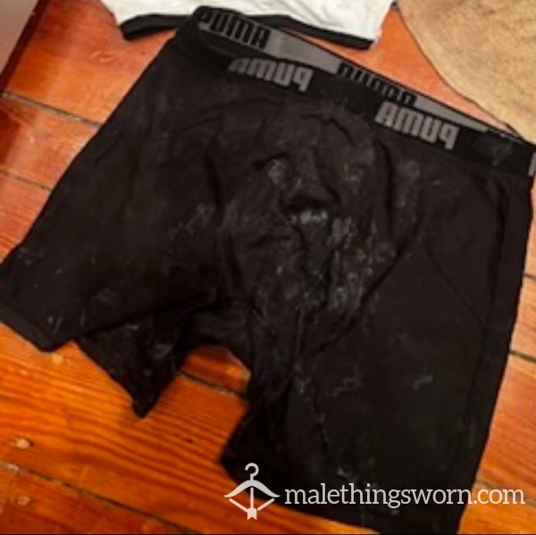 Well-worn And Soaked Boxer Briefs Found In A Planet Fitness Locker Room