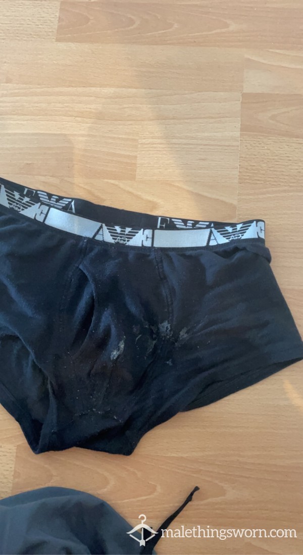 Well Worn Armani Boxers