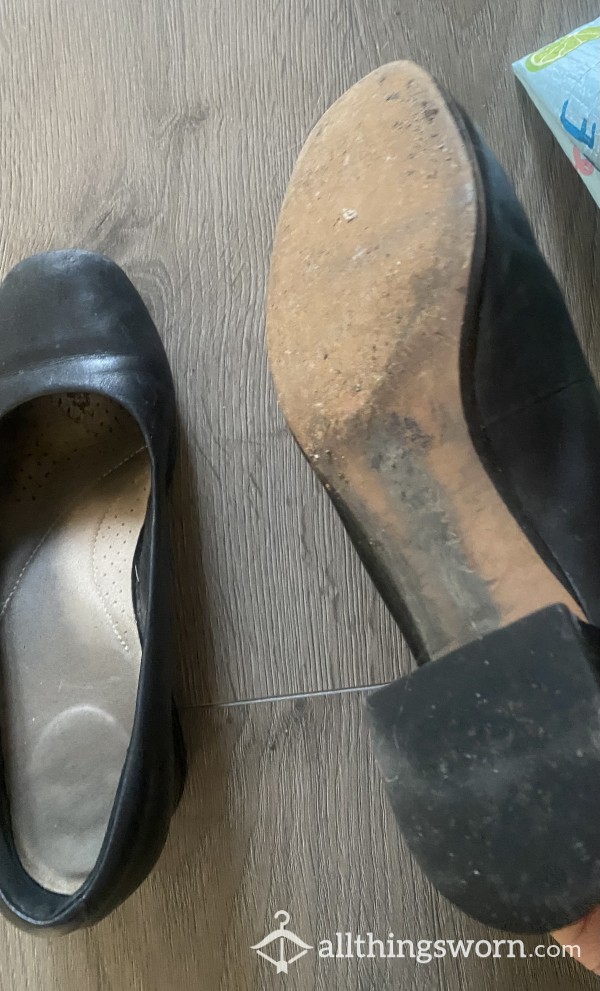 Well Worn Cabin Crew Heels