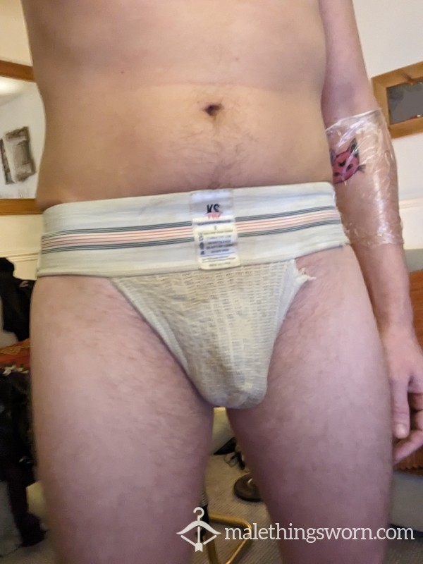 Well Worn Pi*s/c*m Soaked Jock (small)