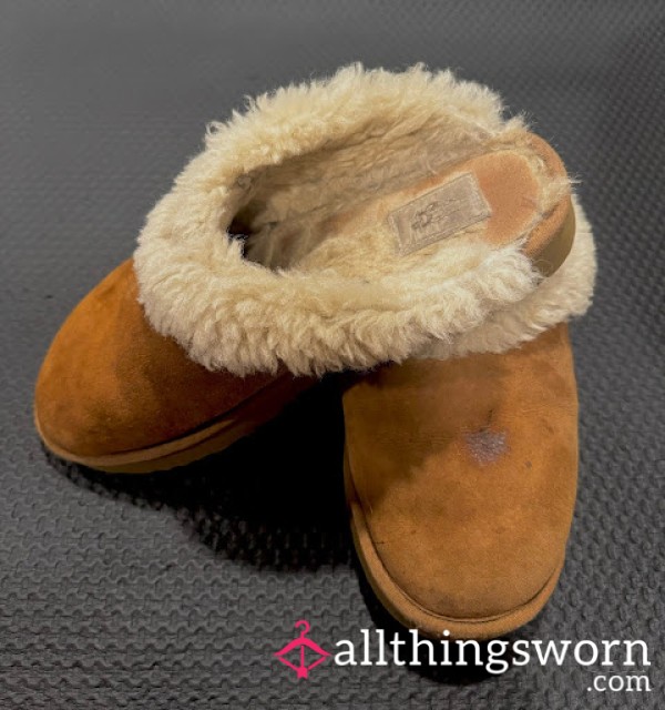 Well-Worn Ugg Slippers – Heavily Worked And Intoxicatingly Scented