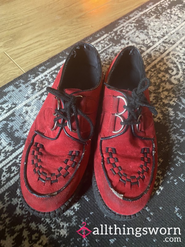 Well-worn Vintage Style Creepers