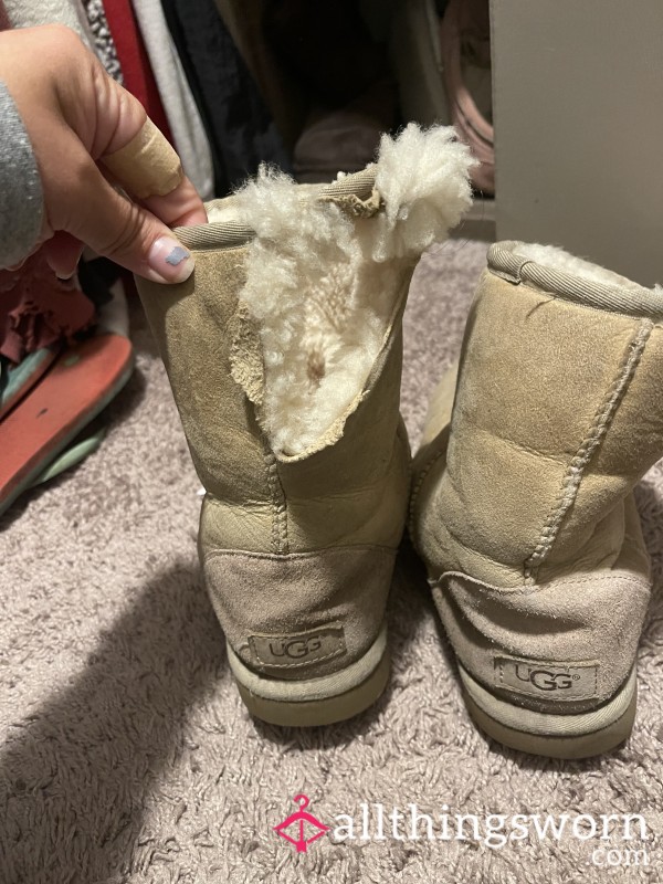 Welllll Worn UGG Boots! Worn Barefoot (is There Any Other Way??) For 3+ Years