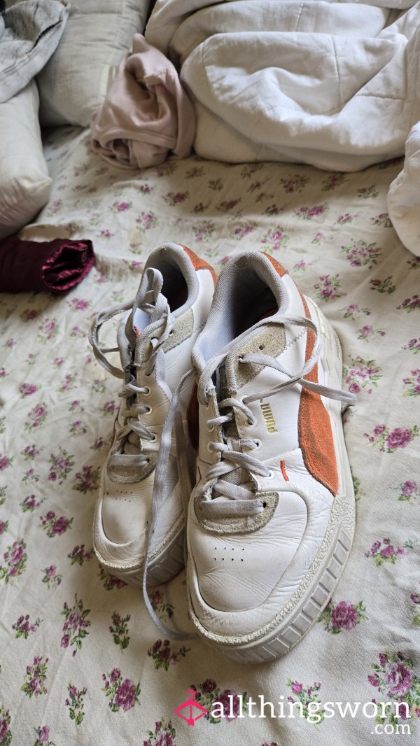 White And Orange Puma