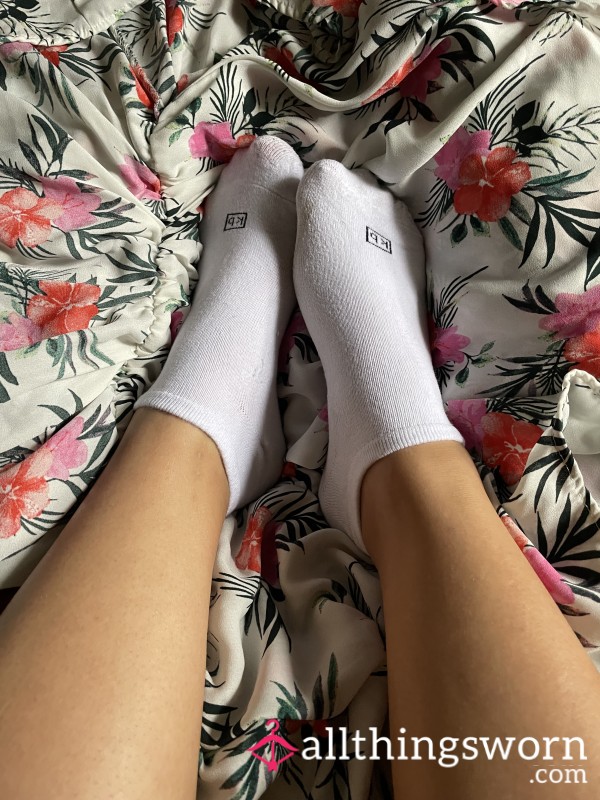 White Ankle Socks