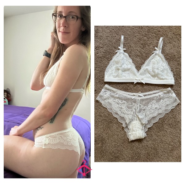 White Bra/panty Set