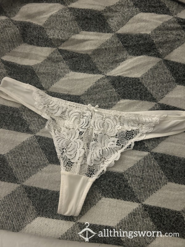 White Bridal Panties