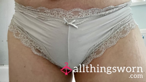 White Cheeky Panties