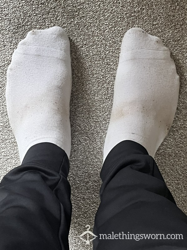 White CK Socks