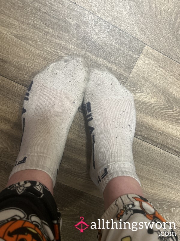 White Fila Socks