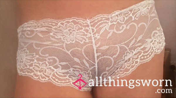 White Lace Brief/short