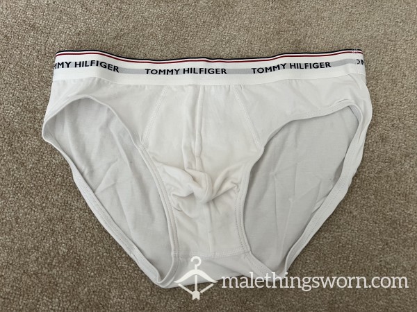 White Tommy Hilfiger Medium Briefs