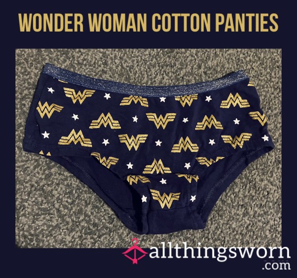 Wonder Woman Cotton Panties🦸🏻‍♀️