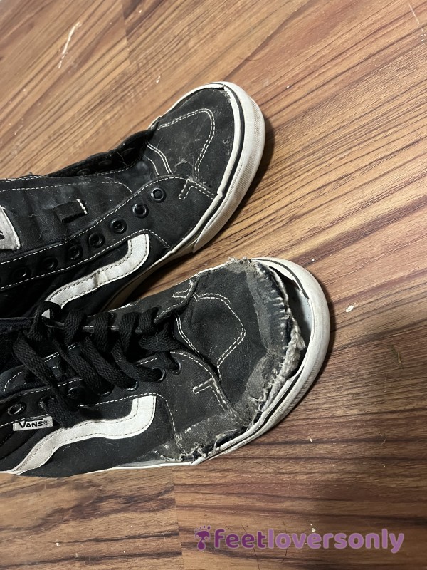 Worn High Top Vans