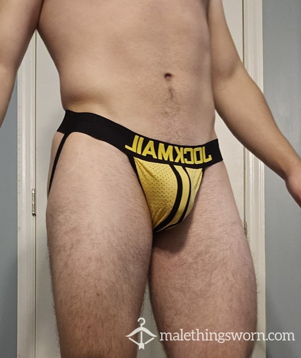 -- Sold -- Yellow Jockstrap