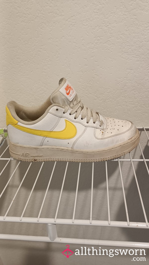 Yellow Nikes